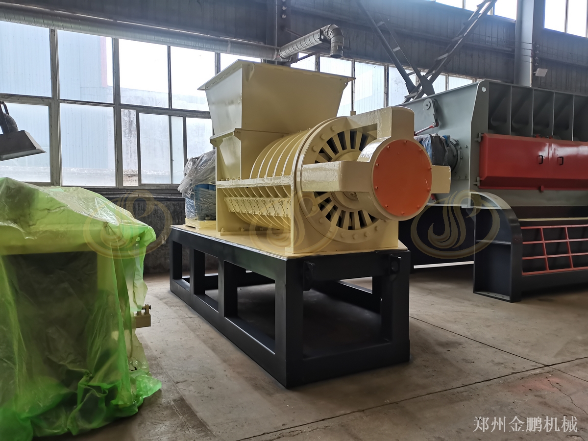 郑州金鹏PE薄膜撕碎机应对轻薄易缠绕物料作业说明